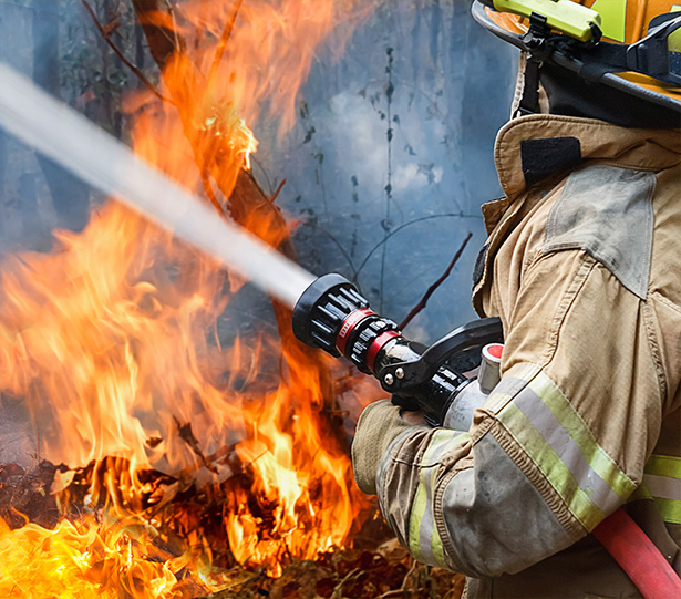 WHAT TO DO IF A BURN CAUSES A FIRE